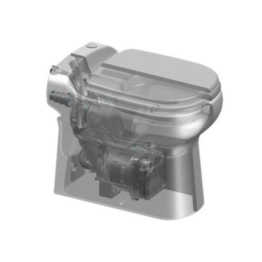 Inodoro SANICOMPACT Elite 0101504 con sistema triturador-bombeador