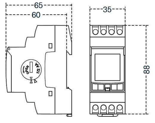 Strömbrytare för gatubelysning ASTRO NOVA CITY 230V OB178012 Orbis