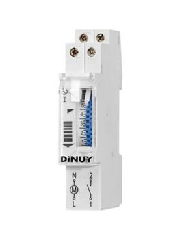 Dinuy 1 module analog time switch with reserve IH UNI QT