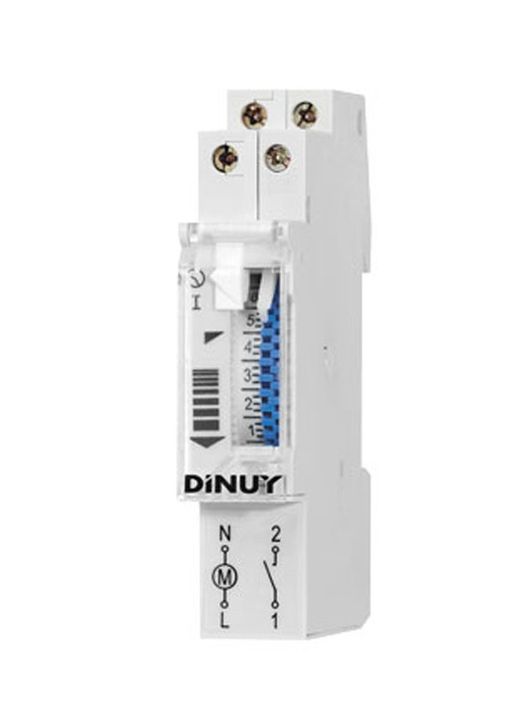 Dinuy 1 module analog time switch with reserve IH UNI QT