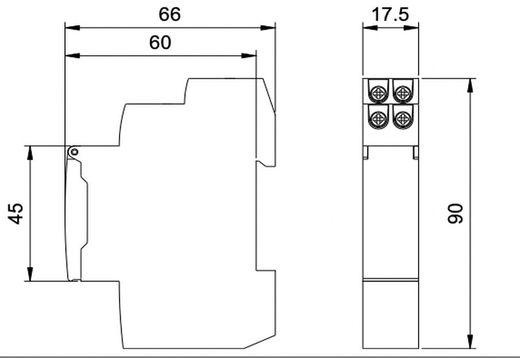 Modular timer UNO D 230V OB400132 Orbis