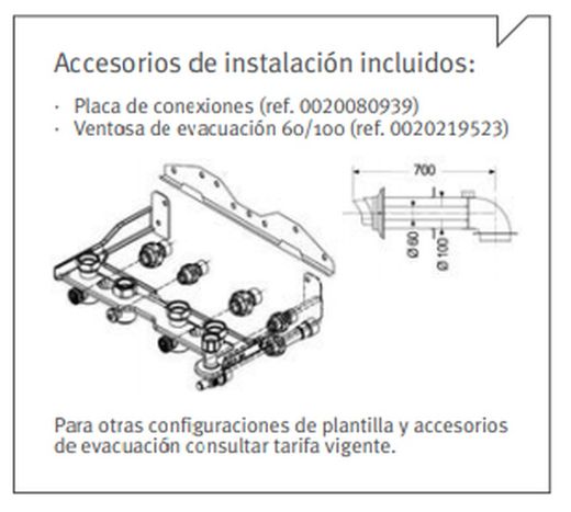 Caldera de condensación THEMA CONDENS 25 GN eeA SAUNIER DUVAL 12021496