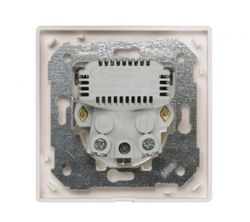 Kit Monoblock Schuko + 2 cargadores USB 1 elemento Simon 270 27190610-093