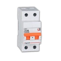 Magnetotérmico vivienda RX3 1P + N 6kA 25A 419928 LEGRAND