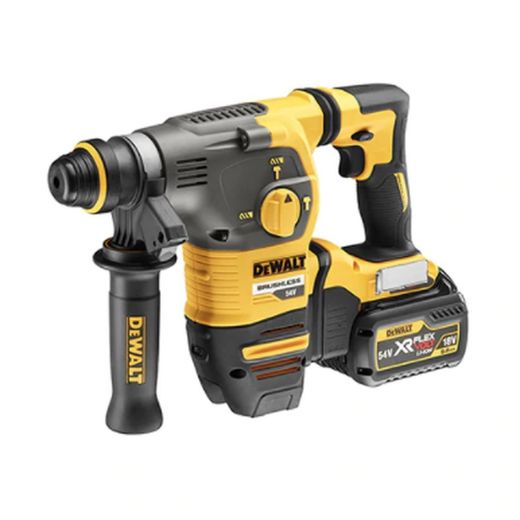 Elektropneumatisk borstlös hammare XR FLEXVOLT 54V SDS-PLUS 2,8J - 3 lägen + fodral + 2 DEWALT DCH323T2-QW batterier
