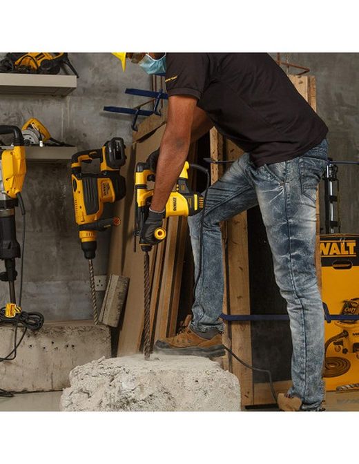 Light Combination Hammer Motor Vert. 950W 3,5 J - SDS PLUS with Case TSTAK DEWALT D25333K-QS