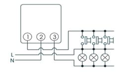 Urmekanisme 230A 1-3 min. Orbis OB080232