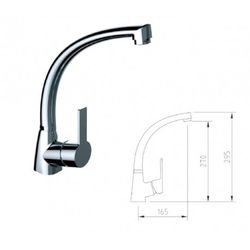Monomando fregadero C1 Cabel One | 99679