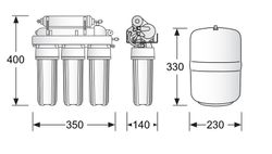 Domestic reverse osmosis Genius Pro 50 CABEL