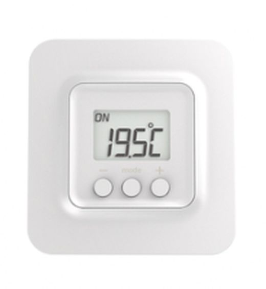 Kablet termostatpakke Tybox 5000 tilsluttet til varmtvandsopvarmning Delta Dore 6050661