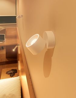 Projektor MINI CONCORD weiß 7W LED Beneito y Faure 4334