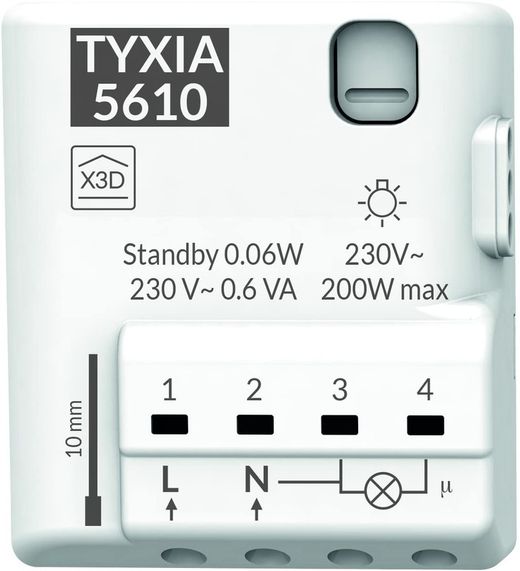 Delta Dore On / Off 1-Wege-Nanomodul-Empfänger TYXIA 5610 6351400
