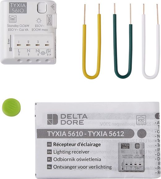 Delta Dore On / Off 1-Wege-Nanomodul-Empfänger TYXIA 5610 6351400