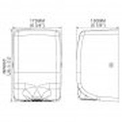 Håndtørrer Compact Ostro S Ducasa 1026008