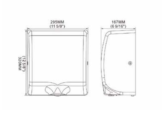 Håndtørrer Eco Tornado S Ducasa 1026010