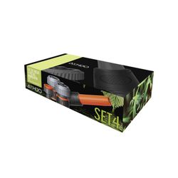 Bevattningsset 4 delar slang 1/2 Akhuo + Alfa Dyser 47420