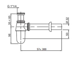 CABEL flaska sifon 30722019