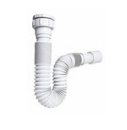 Sifón Extensible 1-1/4" 1-1/2" 40-50mm Blanco CABEL 30719758