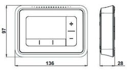 Termostato T4 cableado Honeywell T4H110A1022