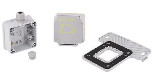 Green up acces 3,2kVA stikkontakt 2P + TT Legrand 090472