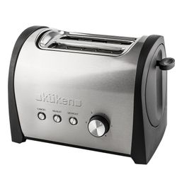 Tostadora Inox 2pc 2pc. 800w. KUKEN 33621