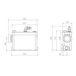 Sanitärentsorger SANIPACK 0101422