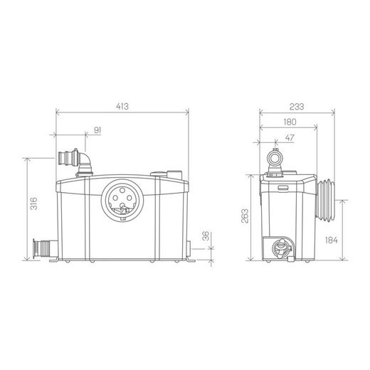 SANIPRO 0100900 sanitairverwijderaar