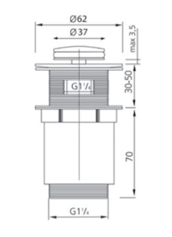 Quick-Clac Mini CABEL-ventil 30722983