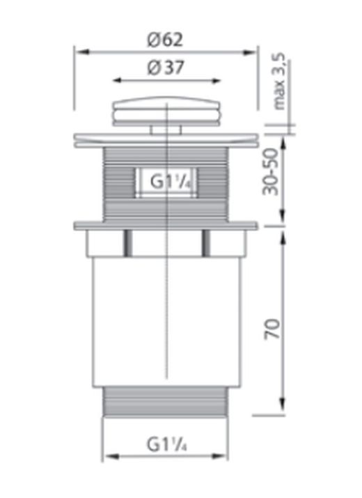 Quick-Clac Mini CABEL-ventil 30722983