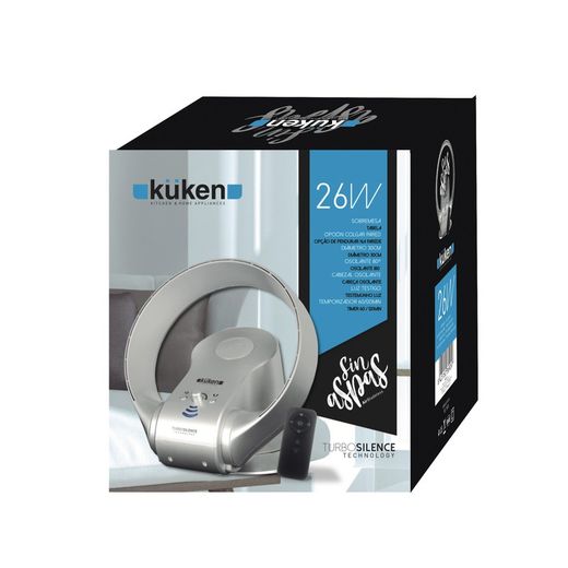 Ventilador sin aspas sobremesa Küken 36905